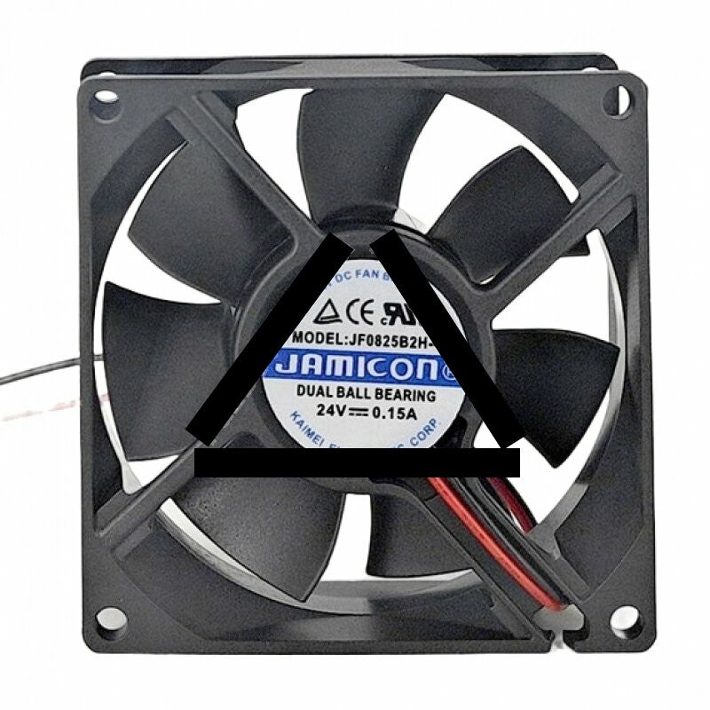 JAMICON JF0825B2H-R DC 24V 0.15A 8025 Axial Cooling Fan