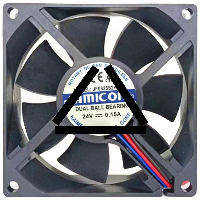 JAMICON JF0825S2HS-R 24V 0.15A 3 Wires Axial Cooling Fan