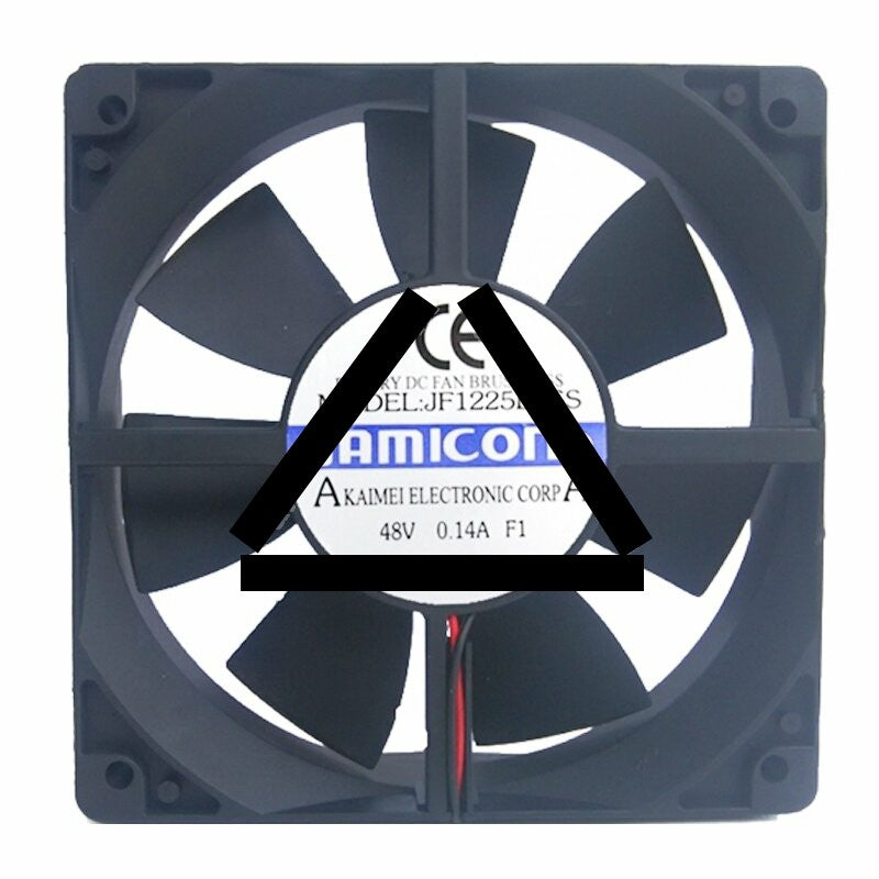 JAMICON JF1225B4SS DC 48V 0.14A 12025 Axial Cooling Fan