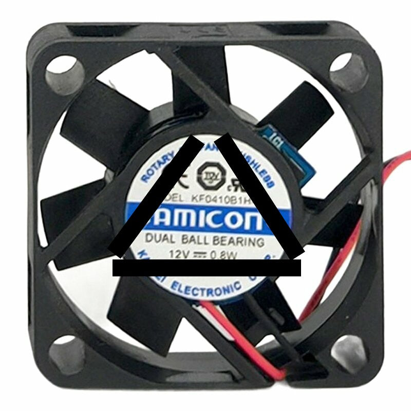 JAMICON KF0410B1H-R DC 12V 0.8W 4010 Axial Cooling Fan