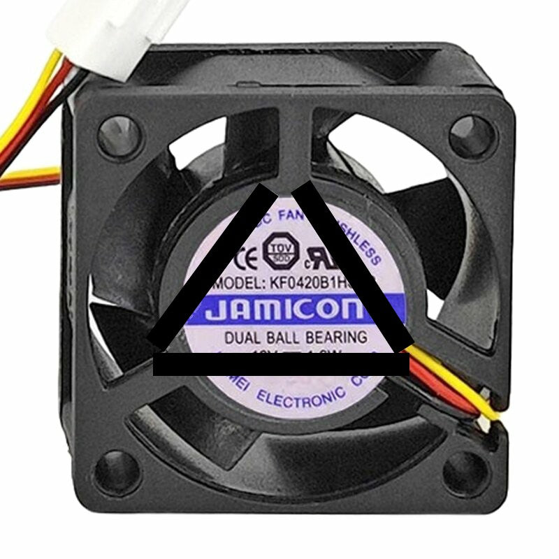 JAMICON KF0420B1HSSR DC 12V 1.6W 4020 Axial Cooling Fan