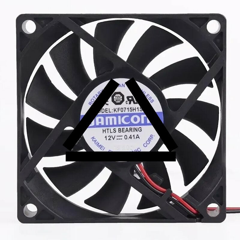 JAMICON KF0715H1SR-R DC 12V 0.41A 7015 Axial Cooling Fan