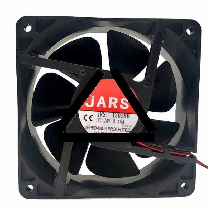JARS JRS 12038B DC 24V 0.45A 12038 Axial Cooling Fan