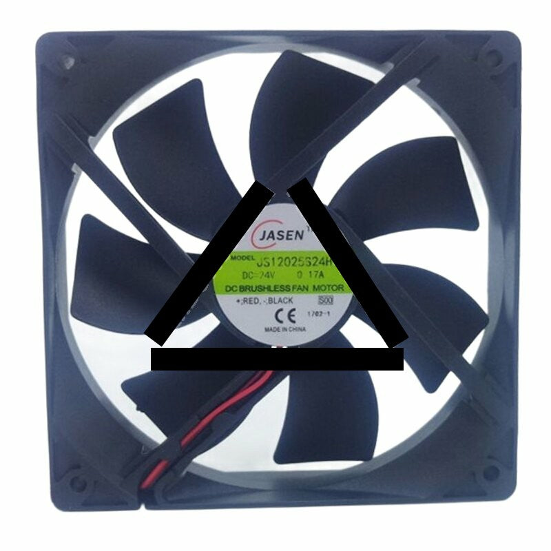 JASEN JS12025S24H DC 24V 0.17A 12025 Axial Brushless Cooling Fan