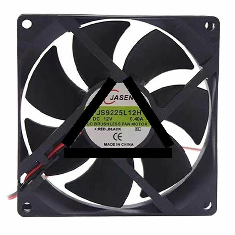 JASEN JS9225L12H DC 12V 0.40A 9225 Axial Brushless Cooling Fan
