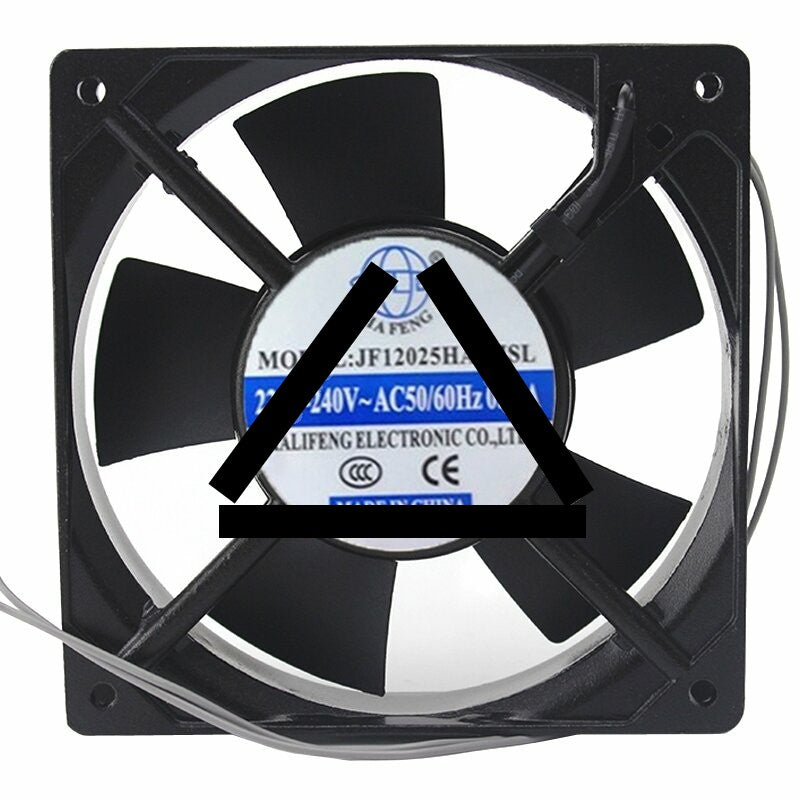 JIA FENG JF12025HA2HSL AC 220V-240V 0.08A 12025 Axial Cooling Fan