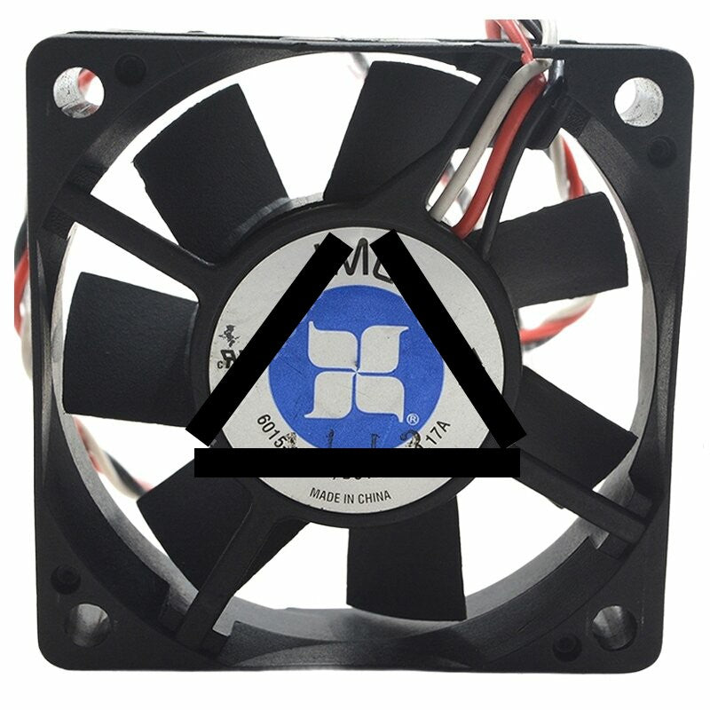JMC 6015-12HBA DC 12V 0.17A 6015 Axial Cooling Fan