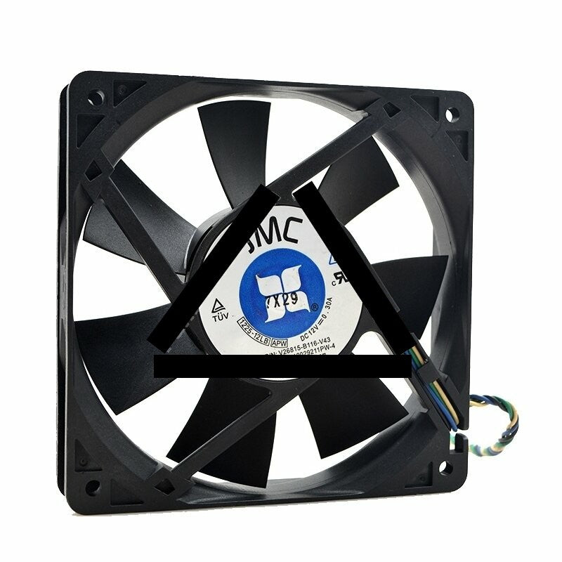 JMC DATECH 1225-12LB DC 12V 0.3A 2 Wires / 3 Wires / 4 Wires Axial Cooling Fan