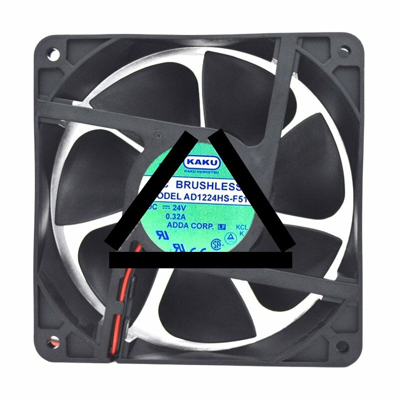 KAKU AD1224HS-F51 DC 24V 0.32A 12038 Axial Cooling Fan