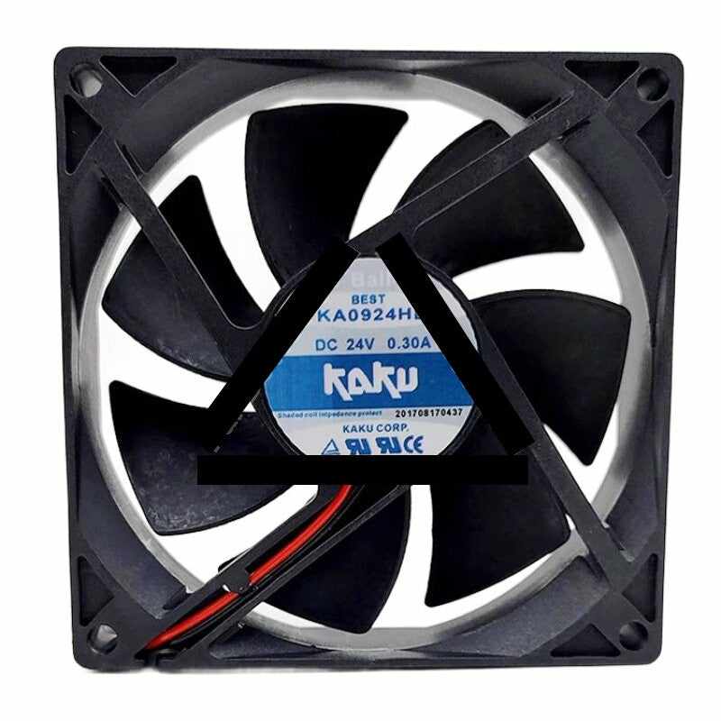 KAKU KA0924HB DC 24V 0.30A 9225 Axial Ball Bearing Cooling Fan