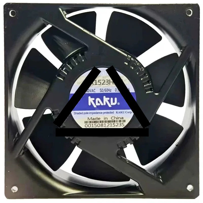 KAKU KA1523HA2 220-240V 0.19/0.17A Ball Bearing Impedance Protected Cooling Fan