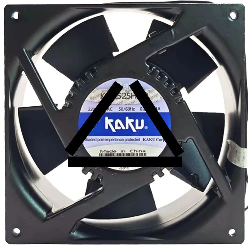 KAKU KA1525HA2 220-240V 0.25/0.23A Impedance Protected Cooling Fan
