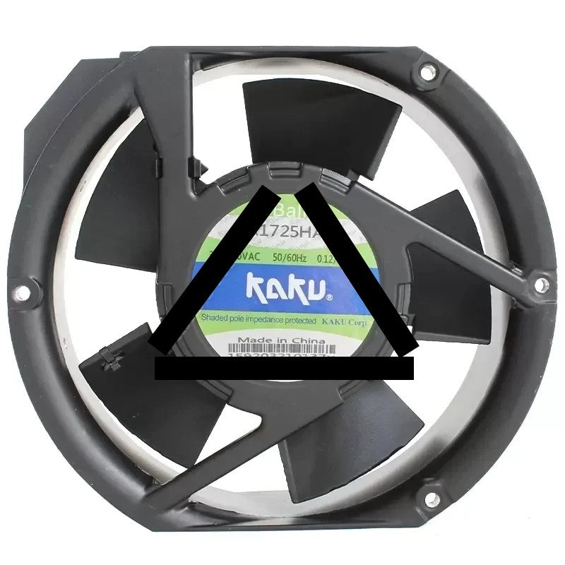 KAKU KA1725HA3 380-400V 0.12/0.11A Ball Bearing Impedance Protected Cooling Fan