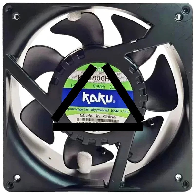 KAKU KA1806HA3 AC 380V 0.13/0.12A 3 Wires Thermally Protected Cooling Fan