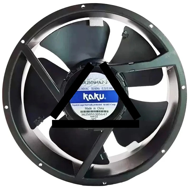 KAKU KA2509HA2-2 220-240V 0.23/0.34A Thermally Protected Cooling Fan