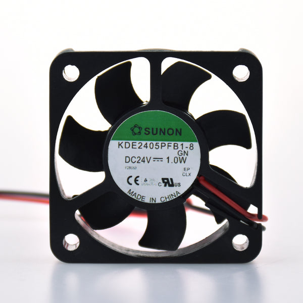KDE2405PFB1-8 24V 1.0W For Sunon Siemens inverter cooling fan 50*50*10mm