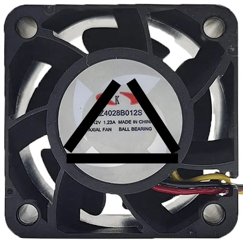 KZ KZ4028B012S 12V 1.23A 2 / 3 Wires Ball Bearing Cooling Fan