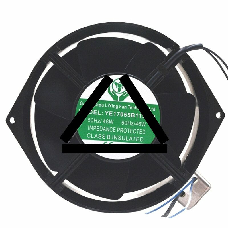 LiYing Fan YE17055B115HW AC 115V 48W / 46W Impedance Protected Axial Fan