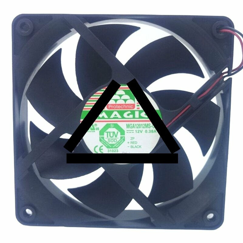 Magic MGA12012MS-O25 DC 12V 0.38A 12025 Axial Cooling Fan