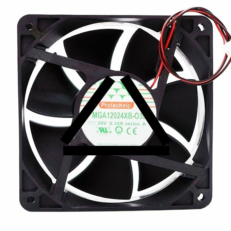 MAGIC MGA12024XB-O38 DC 24V 0.34A 12038 Axial Cooling Fan