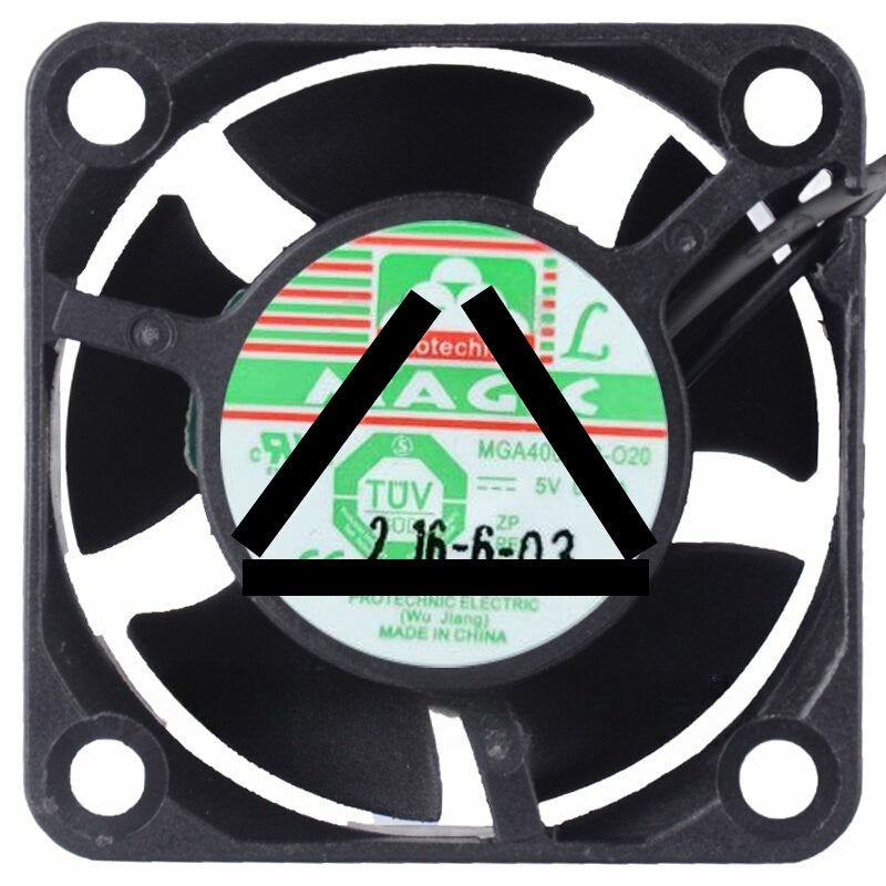 Magic MGA4005LB-O20 5V 0.22A 2 Wires Axial Cooling Fan
