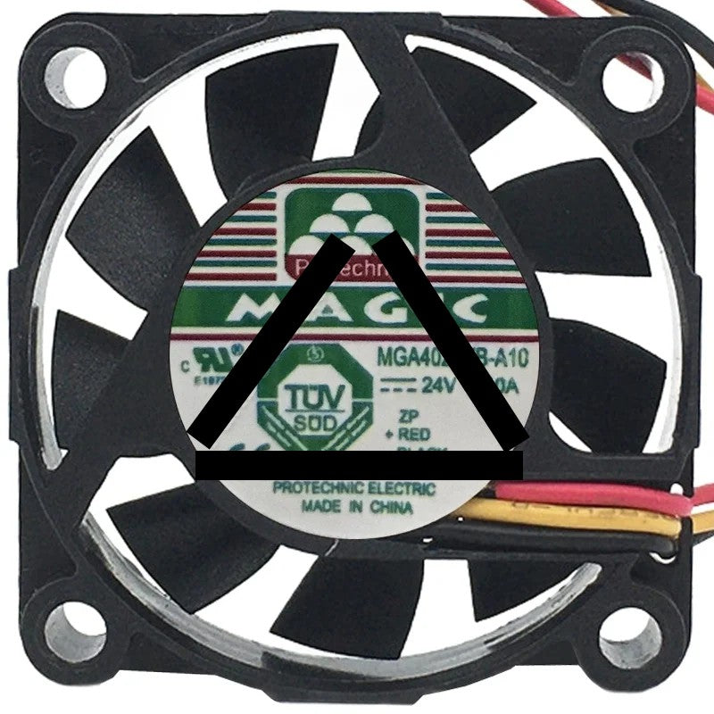 Magic MGA4024YB-A10 DC 24V 0.10A 2 / 3 Wires Axial Cooling Fan