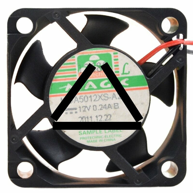 Magic MGA5012XS-A20 DC 12V 0.24A 2 Wires 5020 Axial Cooling Fan