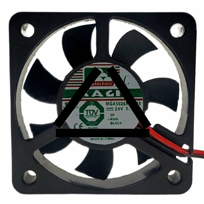 MAGIC MGA5024XR-O10 DC 24V 0.10A 5010 Axial Cooling Fan
