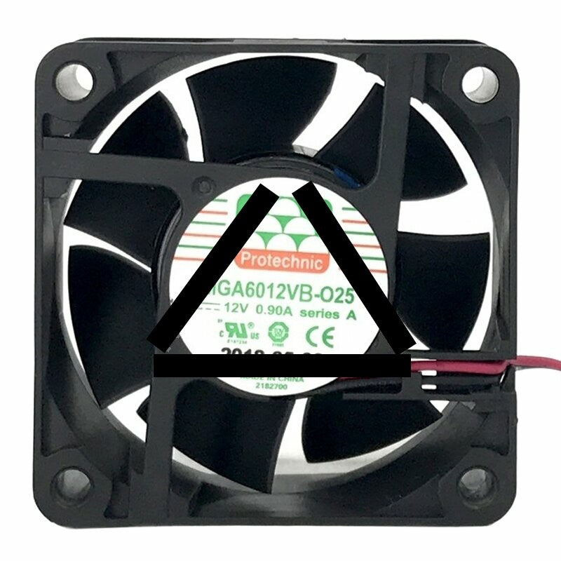 MAGIC MGA6012VB-O25 DC 12V 0.90A 6025 Axial Cooling Fan