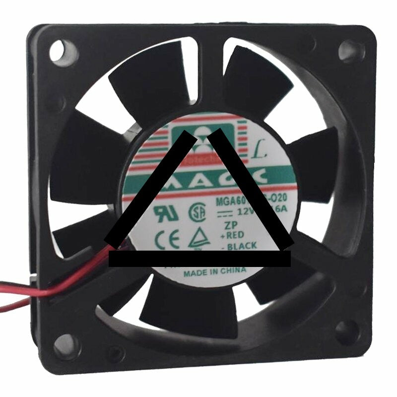 Magic MGA6012XS-O20 DC 12V 0.16A 6020 Axial Cooling Fan