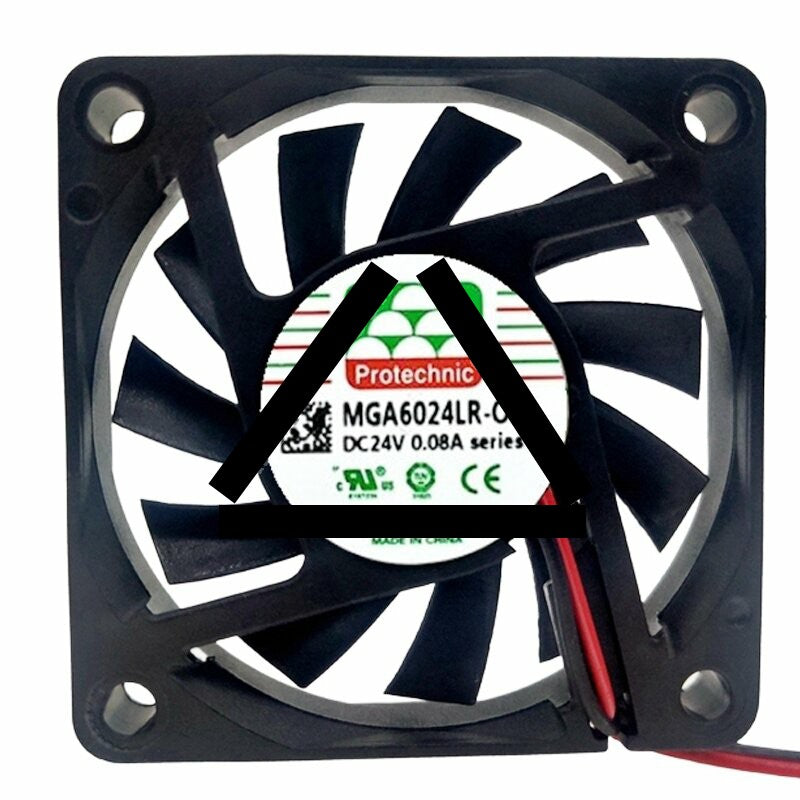 Magic MGA6024LR-O10 DC 24V 0.08A 6010 Axial Cooling Fan