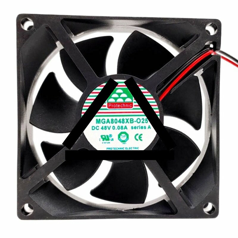 Magic MGA8048XB-O25 DC 48V 0.08A 8025 Axial Cooling Fan