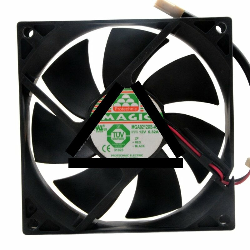 MAGIC MGA9212XS-A25 DC 12V 0.32A 9225 Axial Cooling Fan