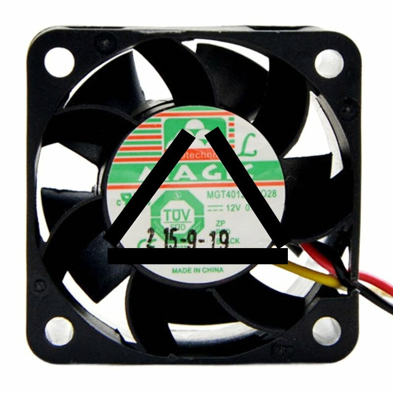 Magic MGT4012YB-O28 DC 12V 0.38A 4028 Axial Cooling Fan