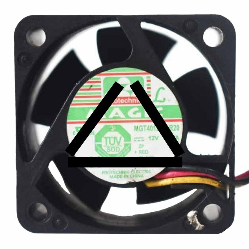 Magic MGT4012ZB-R20 DC 12V 0.22A 4020 Axial Cooling Fan