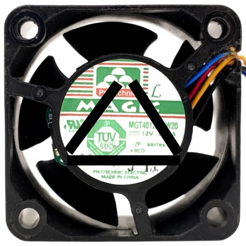 Magic MGT4012ZB-W20 12V 0.22A 3 Wires Axial Cooling Fan