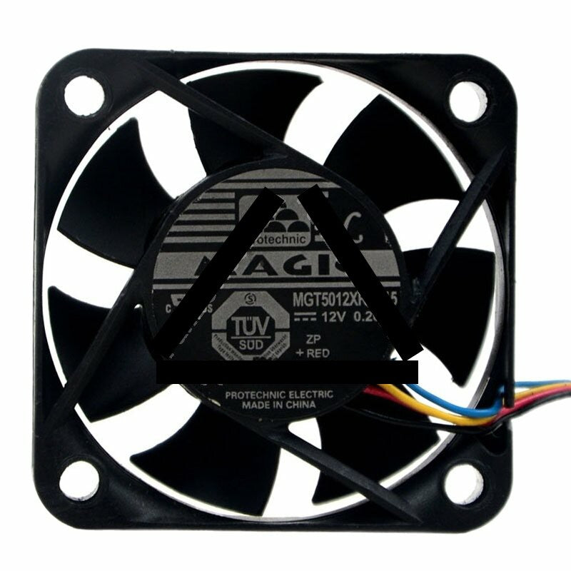 MAGIC MGT5012XR-W15 DC 12V 0.20A 5010 Axial Cooling Fan