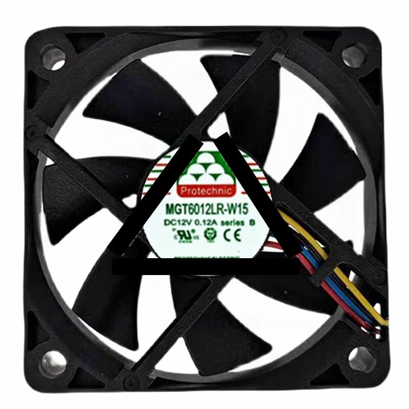 Magic MGT6012LR-W15 DC 12V 0.12A 6015 Axial Cooling Fan