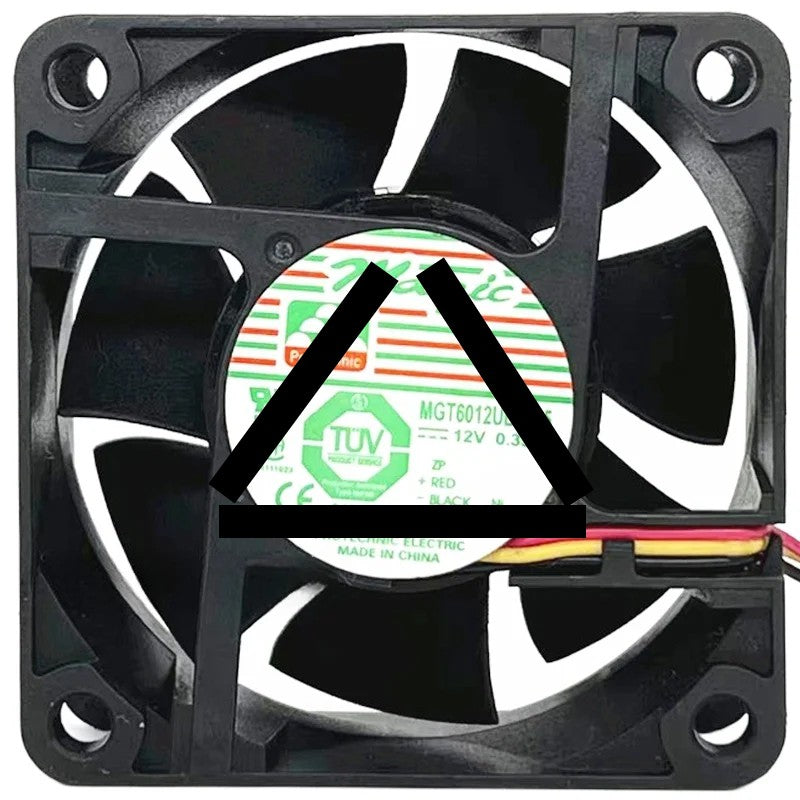 Magic MGT6012UB-O25 12V 0.35A 2 / 3 Wires Cooling Fan