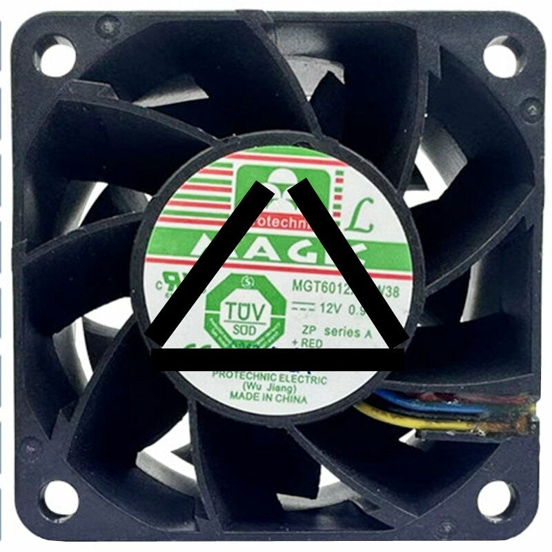 Magic MGT6012XB-W38 12V 0.95A 4 Wires Axial Cooling Fan
