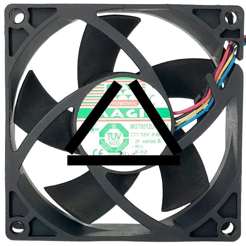 Magic MGT8012UR-W25 12V 0.66A Axial Cooling Fan
