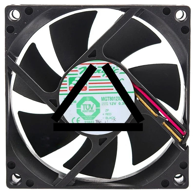Magic MGT8012XB-O20 12V 0.36A 2 / 3 Wires Axial Cooling Fan