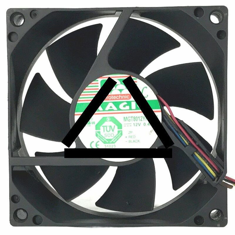 Magic MGT8012YR-W25 12V 0.42A PWM Axial Cooling Fan