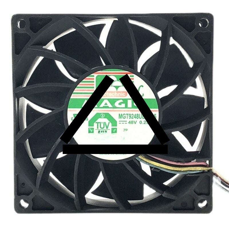 Magic MGT9248UB-W25 DC 48V 0.25A 2 Wires / 3 Wires / 4 Wires Axial Cooling Fan
