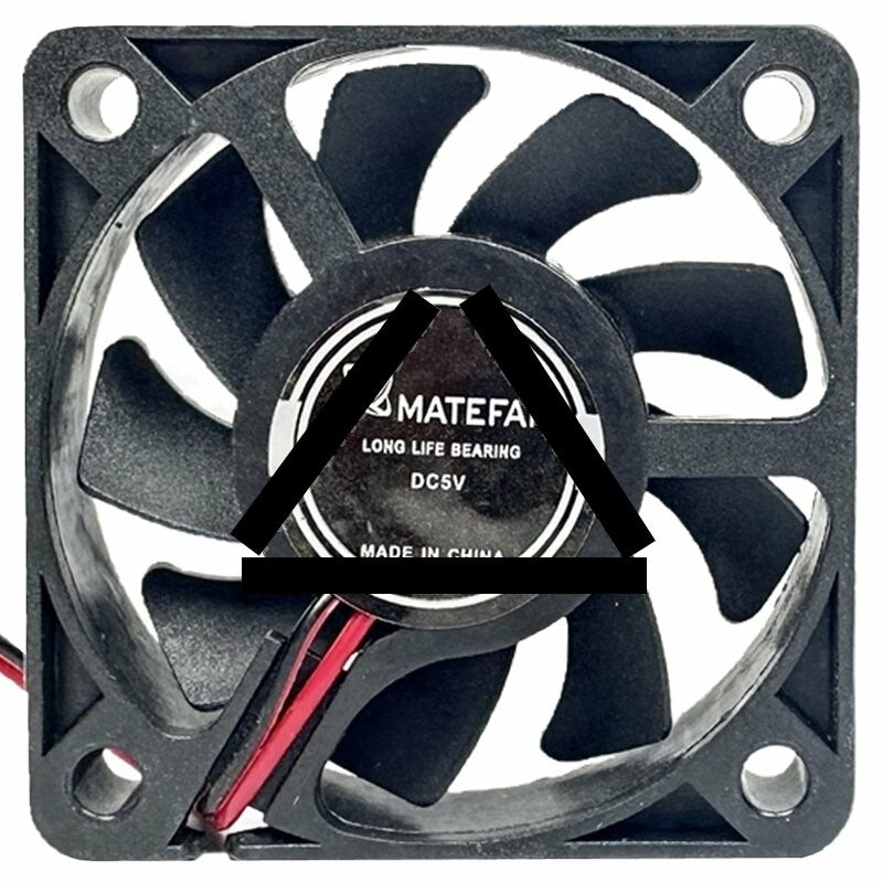 MATEFAN FD1250115B-1A DC 5V 2 Wires Bearing Axial Cooling Fan
