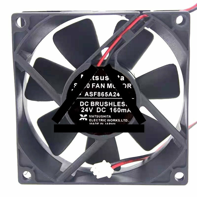 Matsushita ASF865A2401 DC 24V 160mA 2 Wires / 3 Wires Axial Cooling Fan