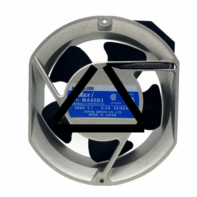Maxi Servo MA60B3 ACF18-200 AC 200V 0.2A Axial Cooling Fan
