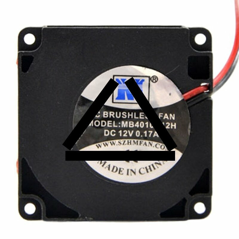 MB4010B12H DC 12V 0.17A 4010 Blower Brushless Cooling Fan