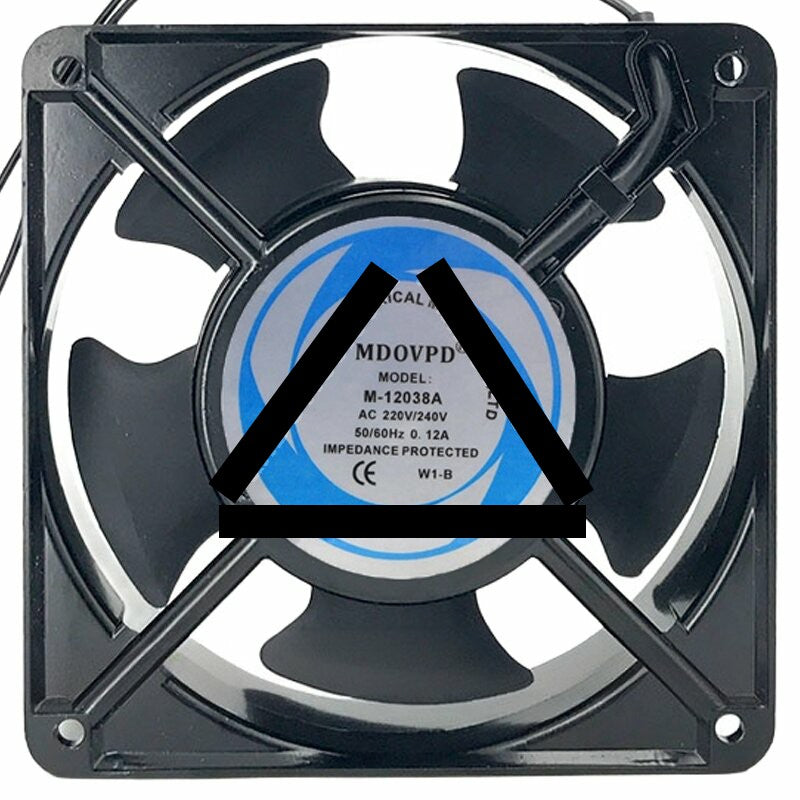 MDOVPD M-12038A 220V/240V 0.12A Impedance Protected Axial Fan