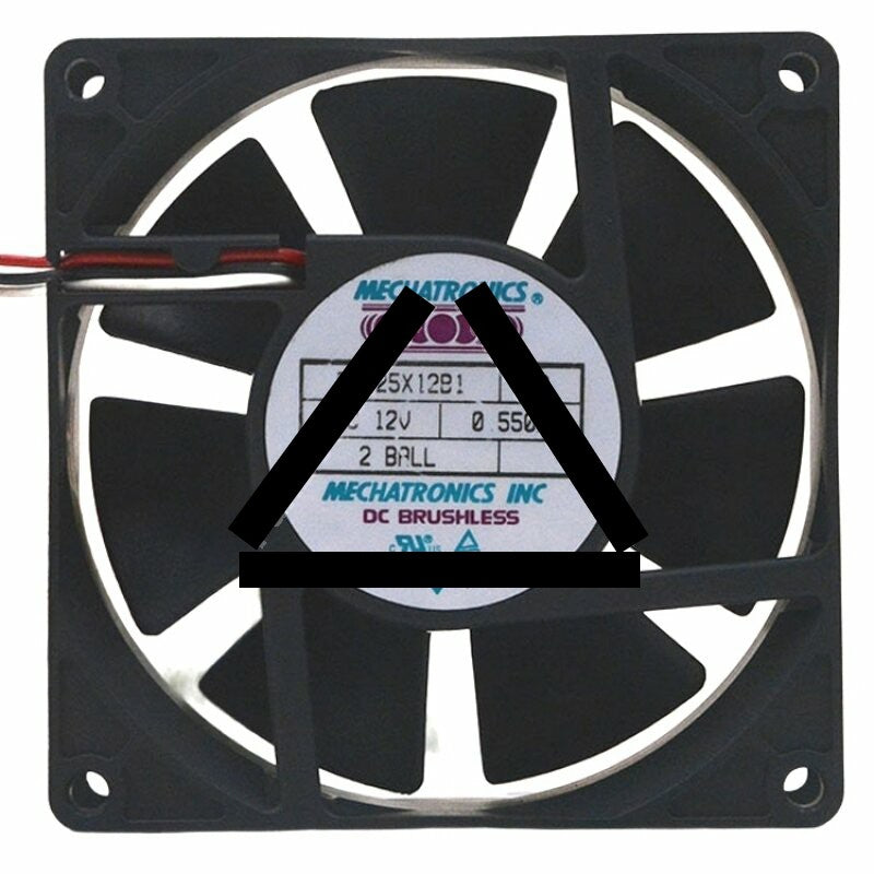 MECHATRONICS E9225X12B1 FS DC 12V 0.550A Brushless Axial Cooling Fan